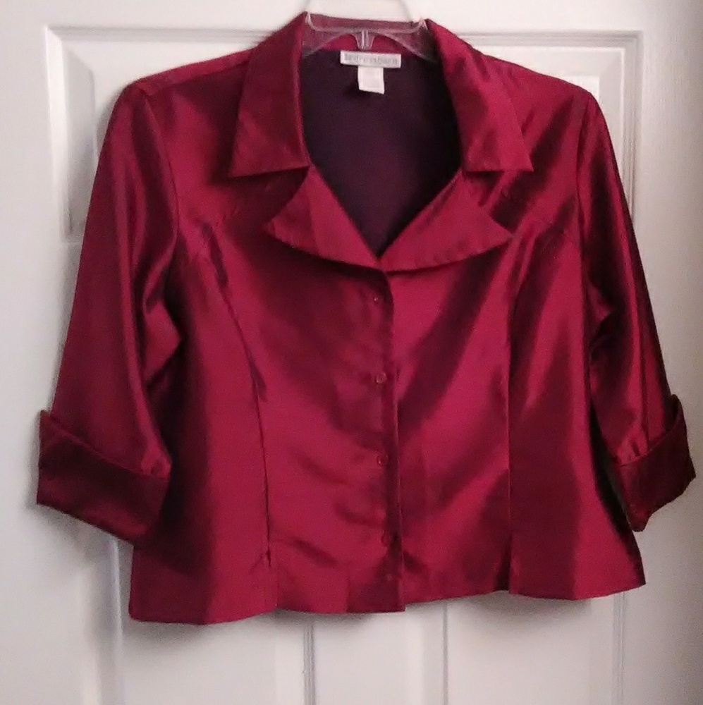 🎈PRICE DROP Dressbarn RedVelvet Color SuitJacket 